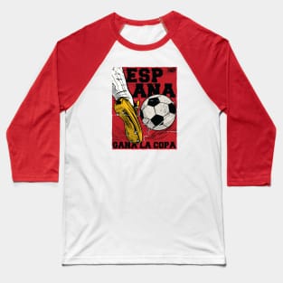 Espana Gana la Copa // Spain Win the Cup Baseball T-Shirt